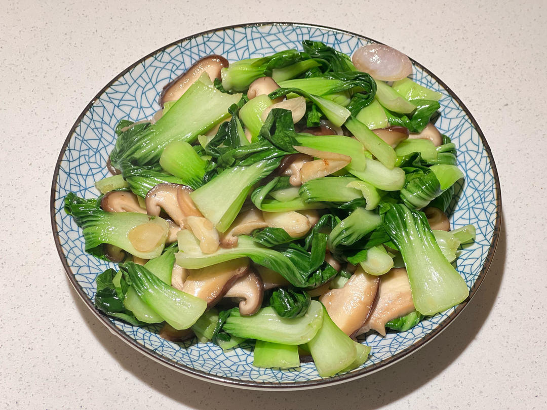 香菇油菜（简单快手）