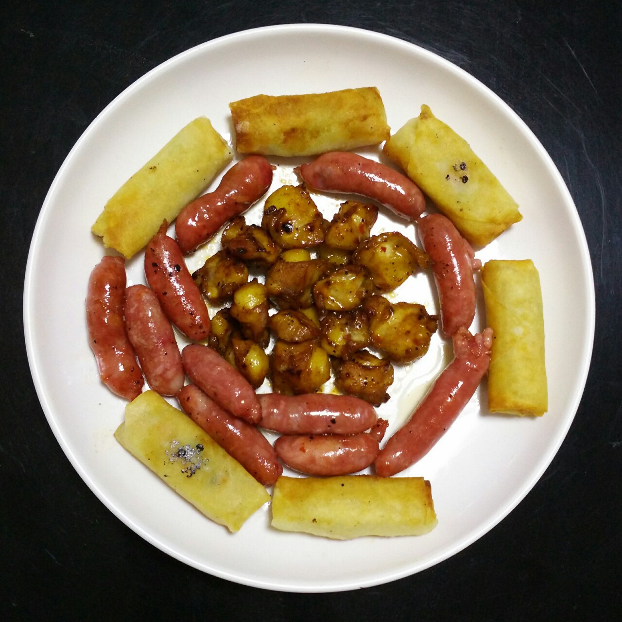 黑胡椒鸡脆骨