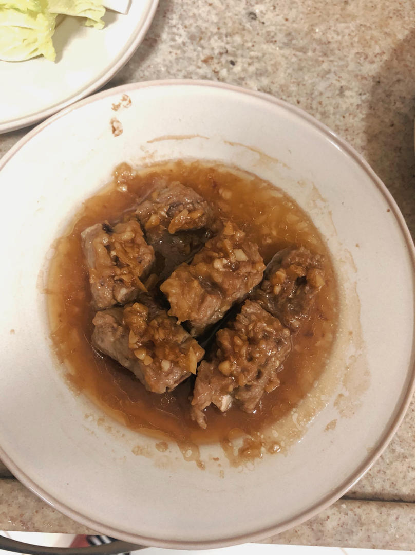 蒜蓉蒸排骨