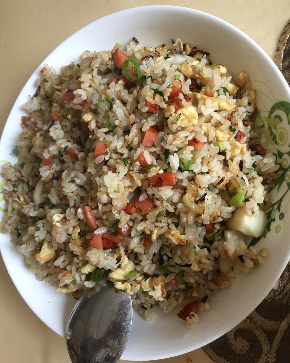 火腿鸡蛋炒饭