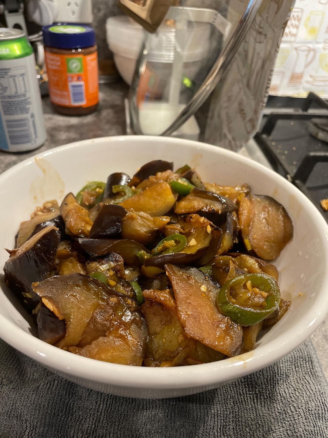 少油版鱼香茄子，给肉都不换