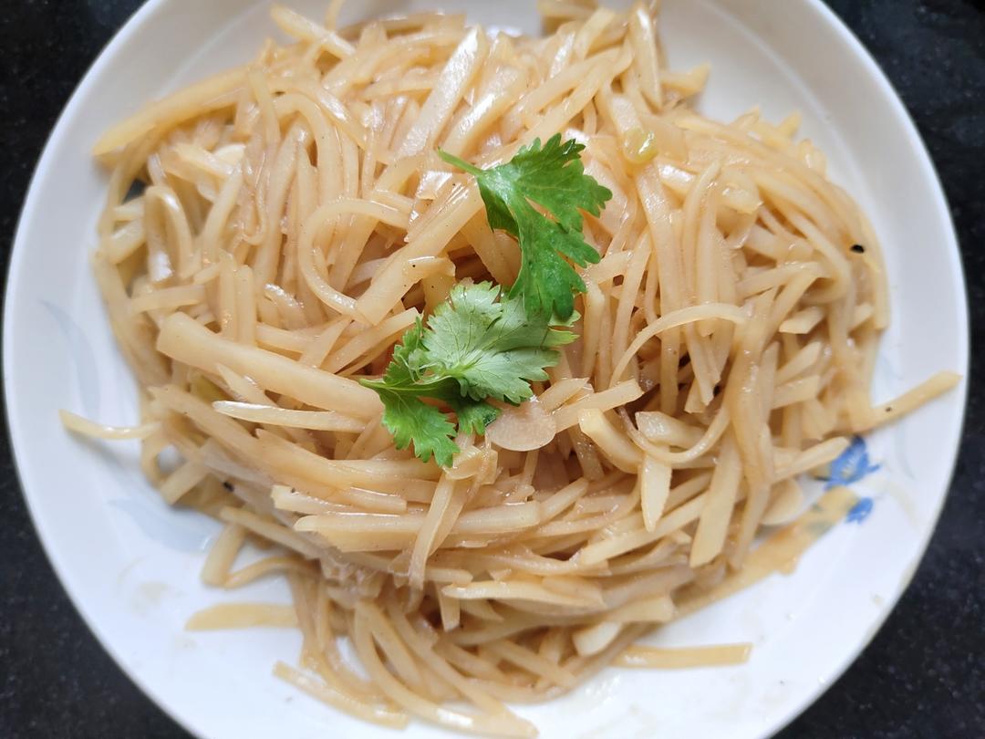 醋溜土豆丝的做法