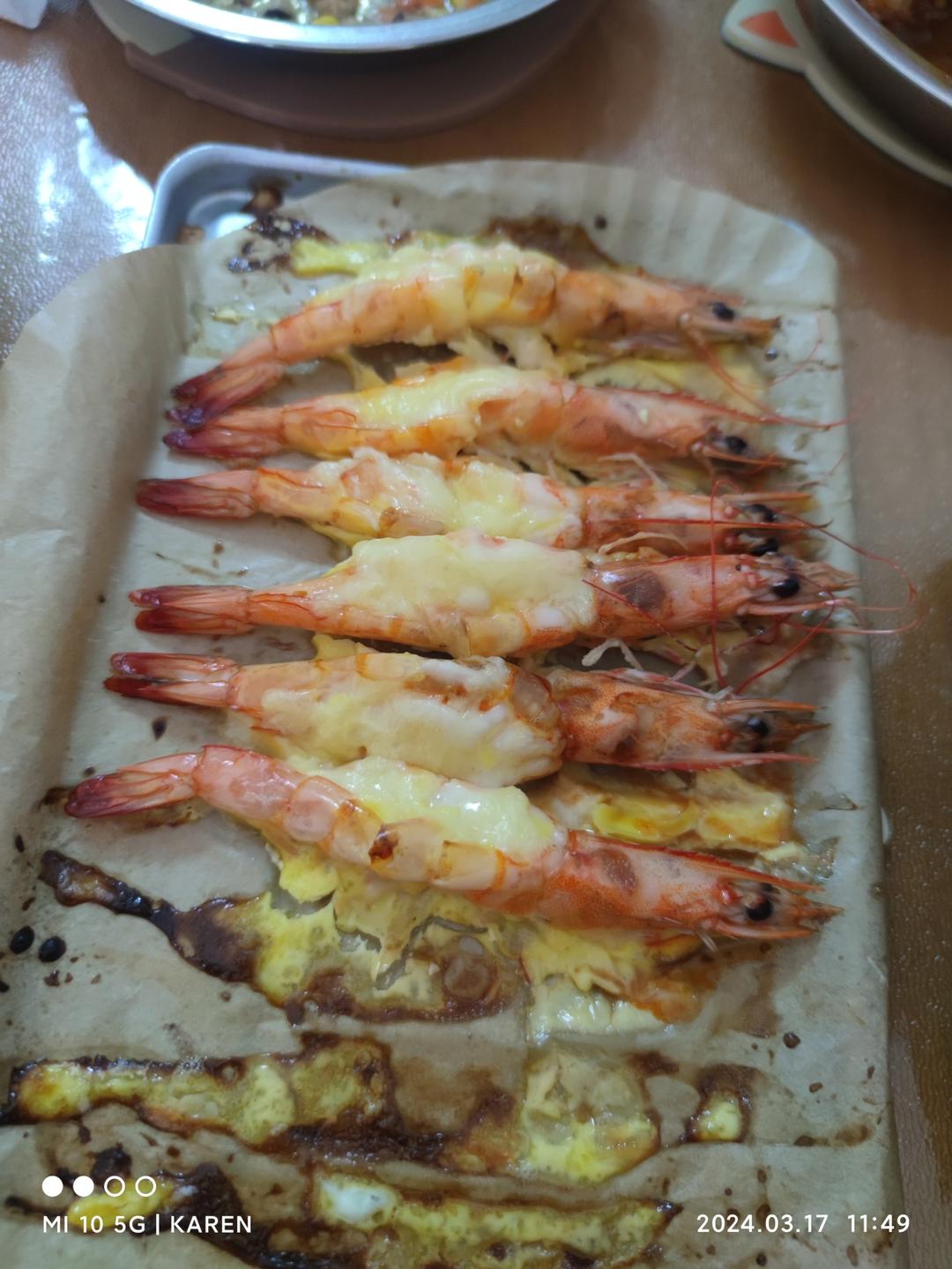 🍤芝士焗大虾🍤