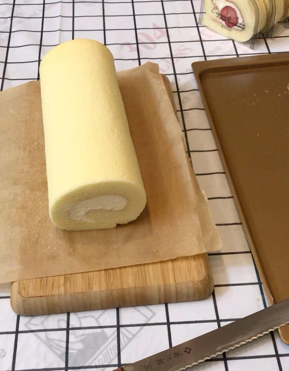 原味蛋糕卷「卷不裂超好次」
