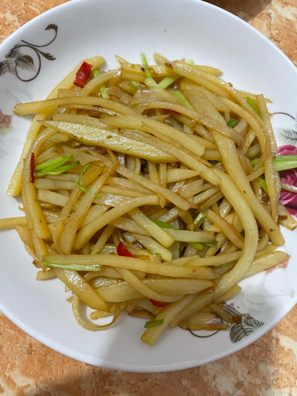 超级无敌下饭菜～酸辣土豆丝