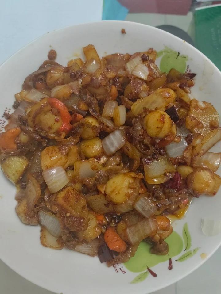 爆炒扇贝肉