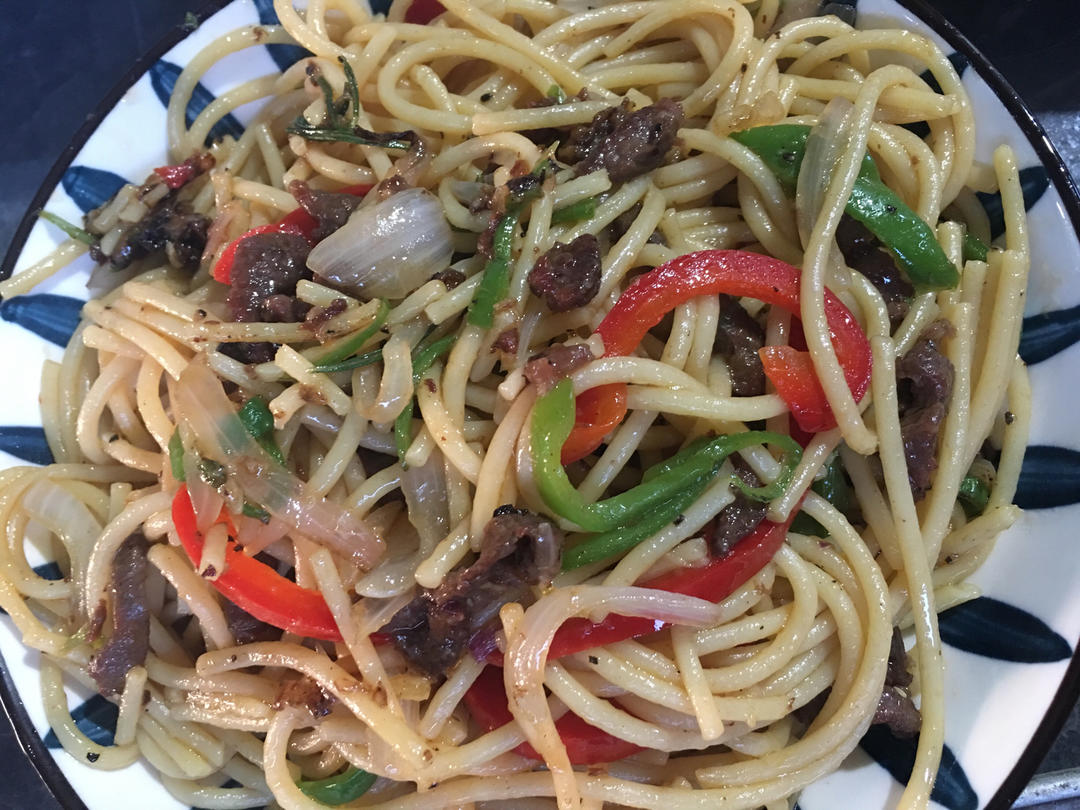 黑胡椒意大利面不用再去餐厅吃了