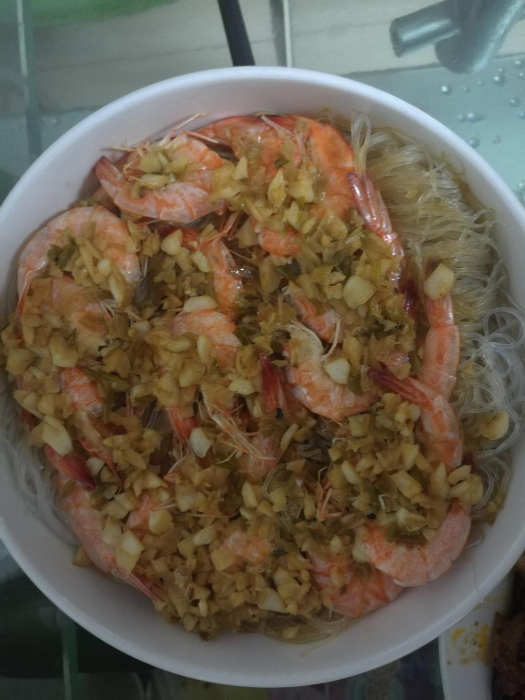 蒜蓉粉蒸虾