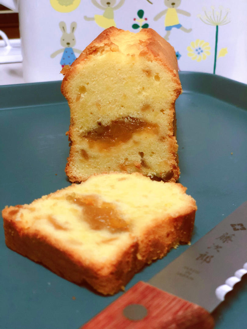 百香果凤梨磅蛋糕