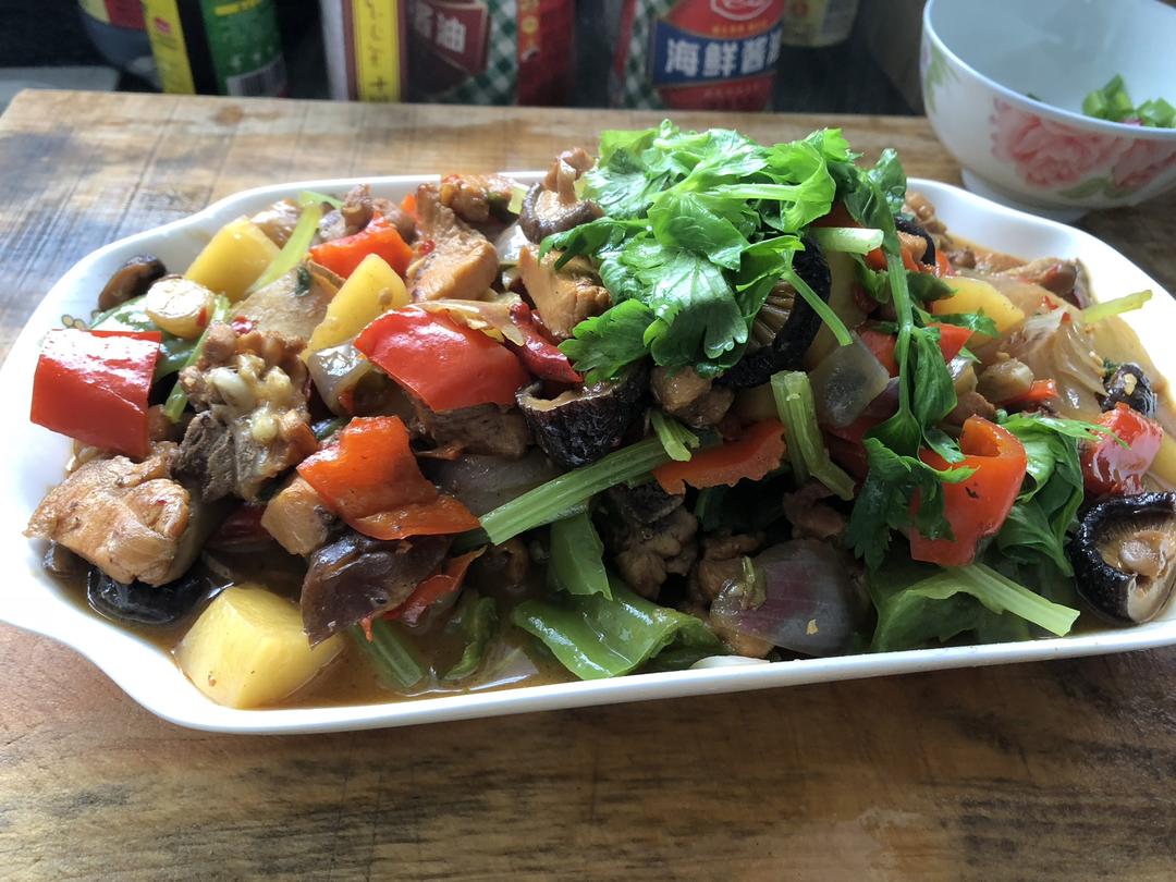 家常黄焖鸡（米饭）