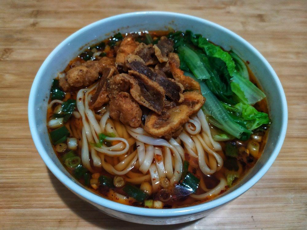 十分钟搞定的热汤面