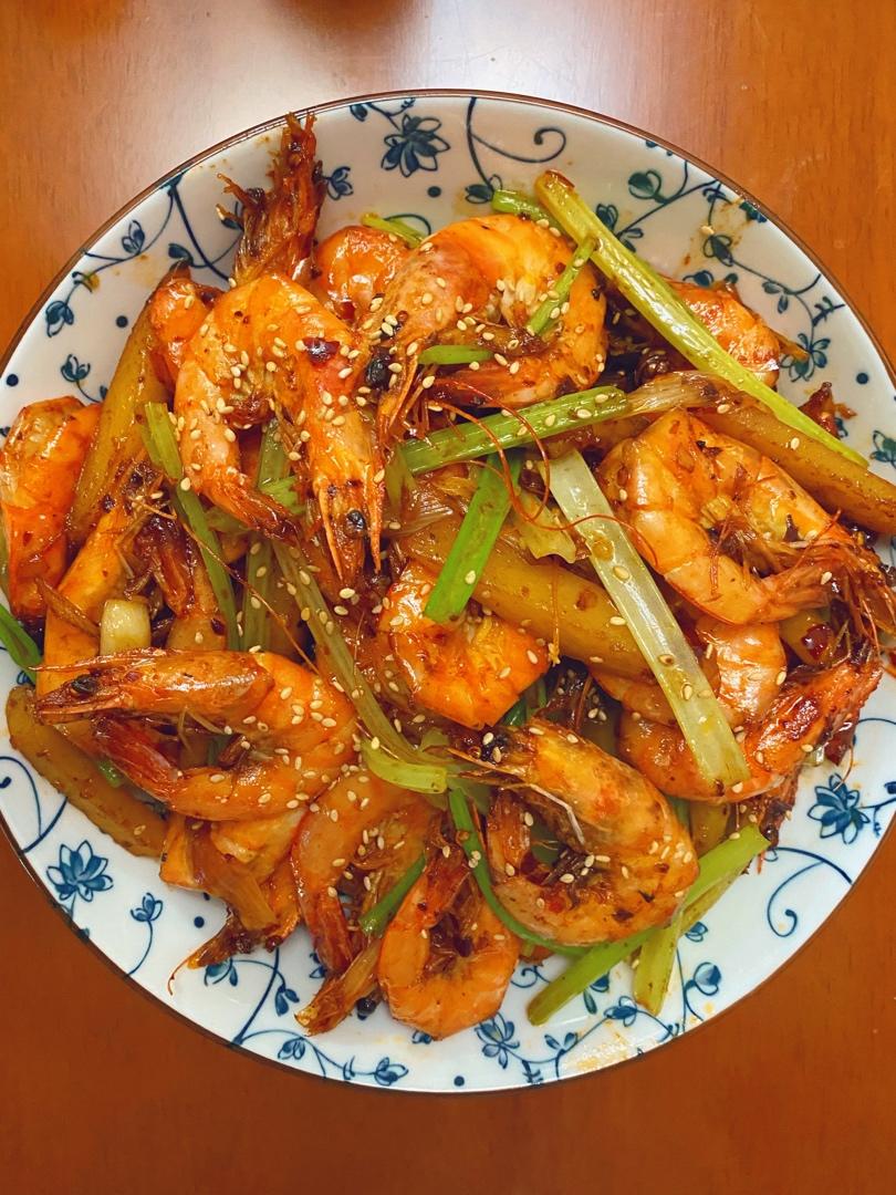 干锅香辣虾