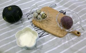 南瓜紫薯布丁—宝宝辅食的做法 步骤1