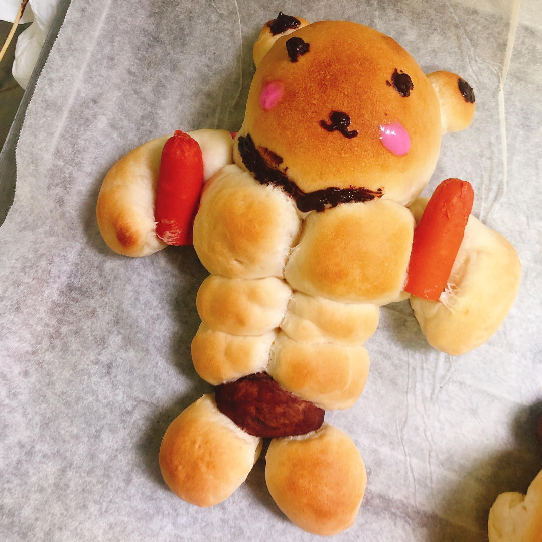 💪🏻🐻肌肉熊面包