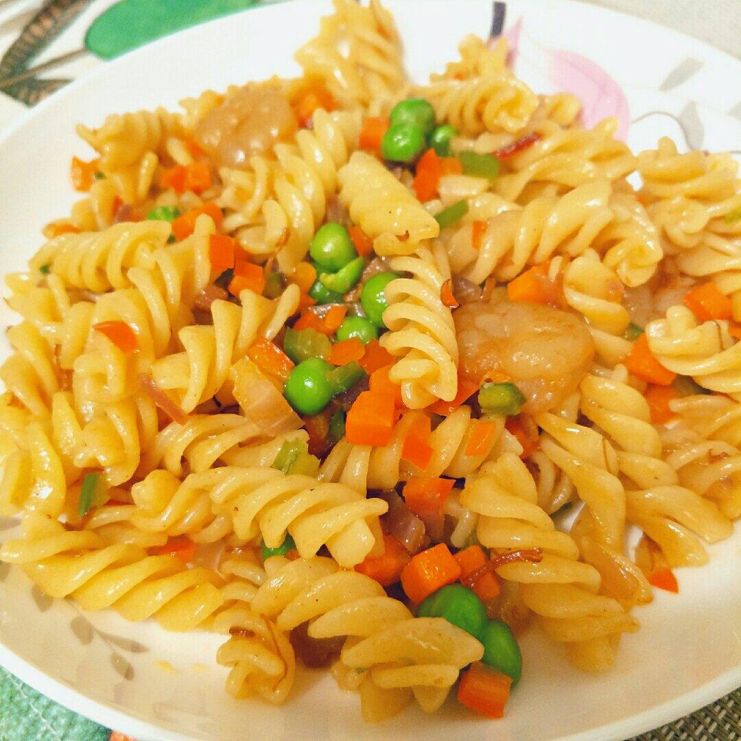 螺丝形意大利面