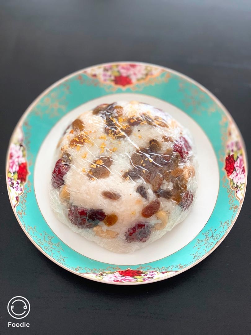 桂花豆沙八宝饭