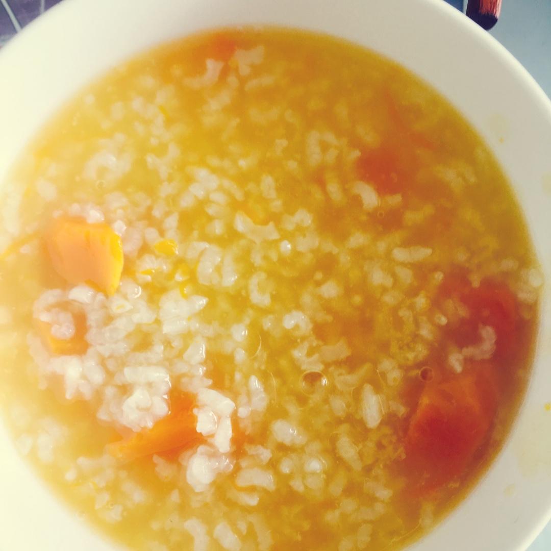 小蜜蜂1022做的养胃南瓜大米粥