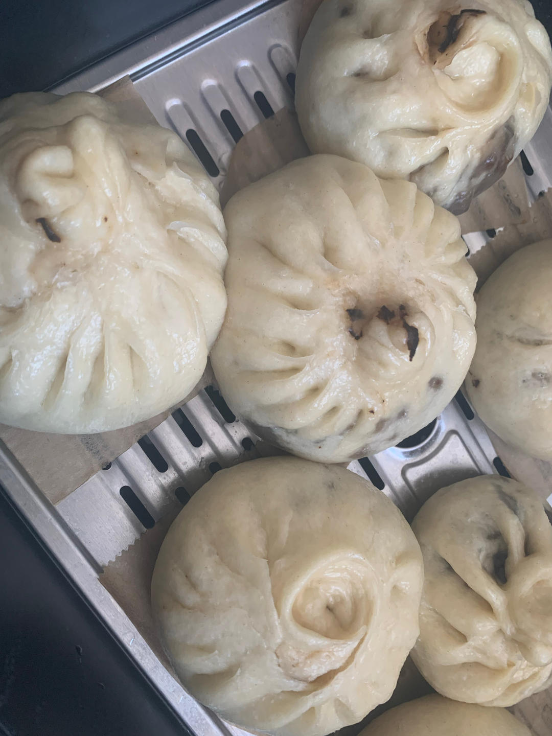 霉干菜肉包(一次发酵)