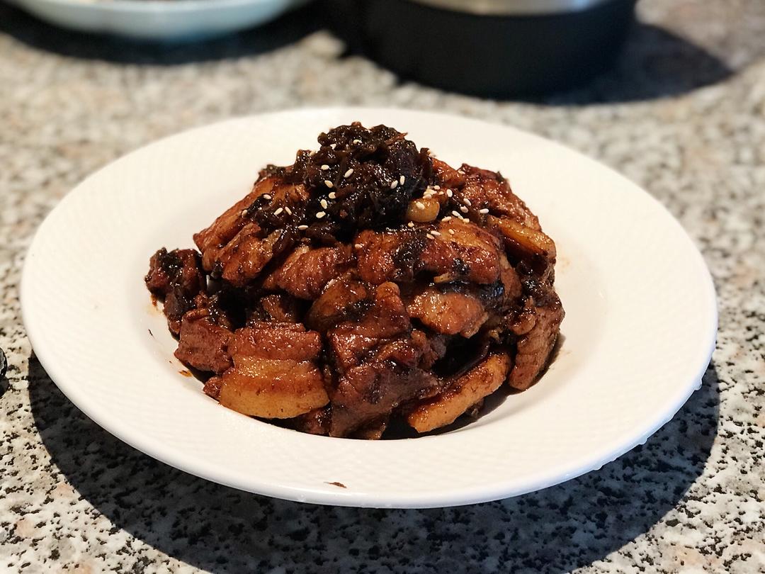 ～上海女小囡也爱吃的肥肉～～梅干菜烧肉～