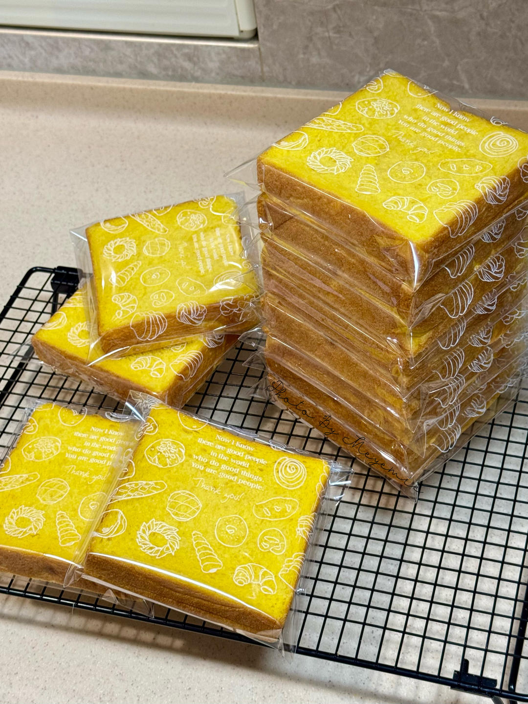 南瓜炼奶吐司