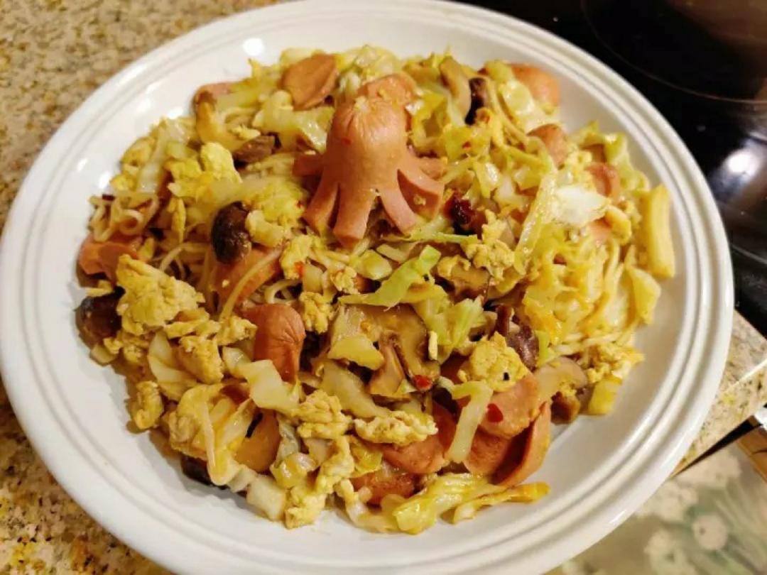 🍜最简单最好吃的家常炒面