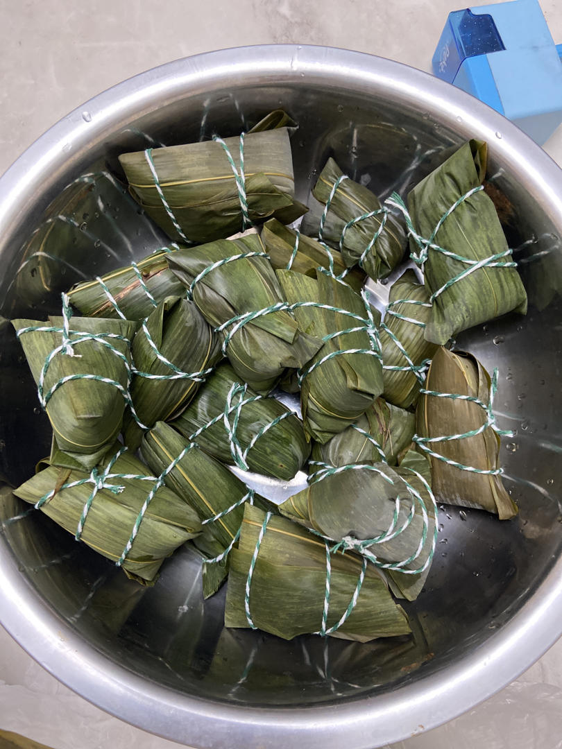 妈咪的♥️私房秘制咸蛋黄肉粽