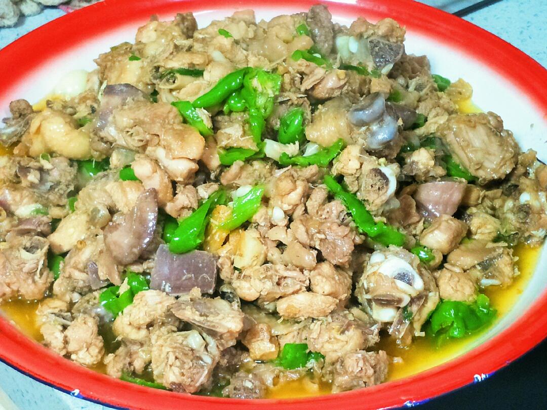 爆炒芦花鸡