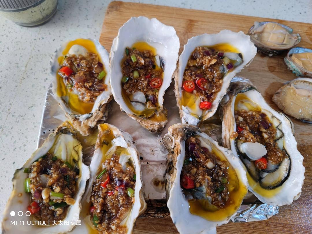 烤生蚝（烤箱版）