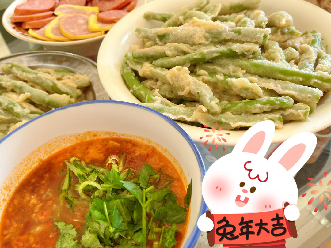 蔬菜沾片子（附蘸汁做法）