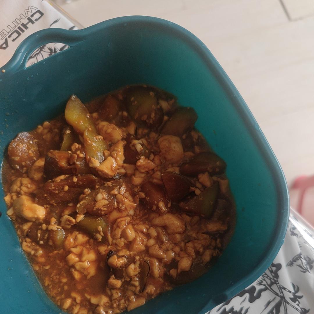 🔥超好吃，不油炸，超入味～茄子烧豆腐