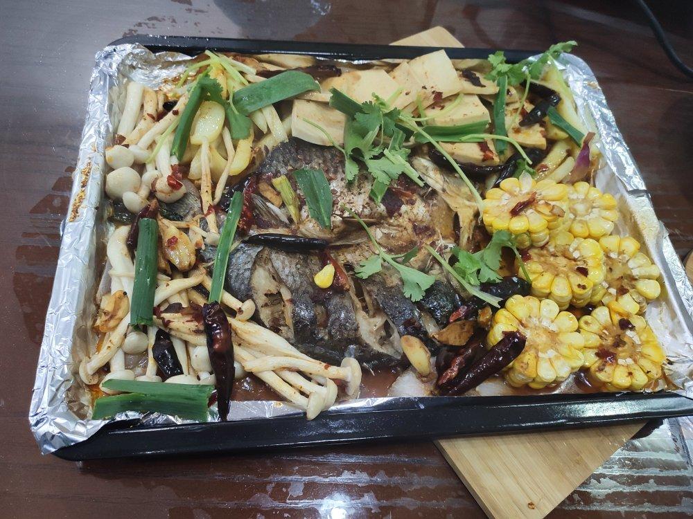 烤箱版烤鱼〖北鼎烤箱食谱〗