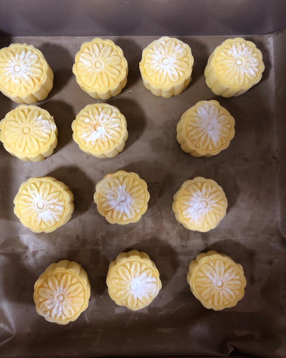 【流心奶黄月饼】 保证成功的流沙般内陷 中秋必备装逼圣品