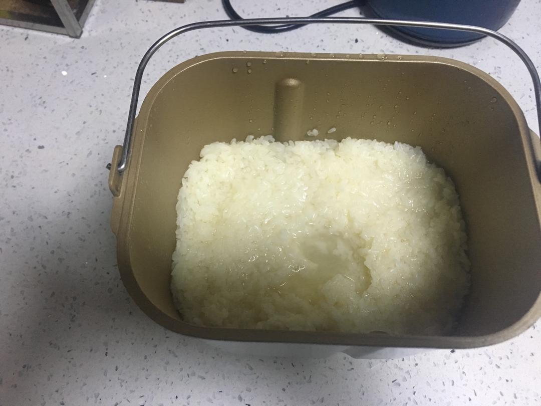 面包机做米酒