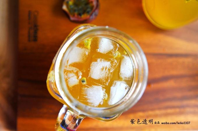 百香果蜂蜜绿茶的做法