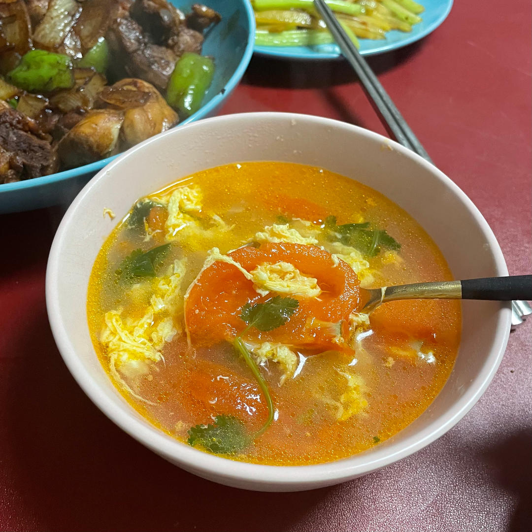 西红柿鸡蛋汤