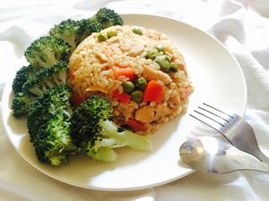 健人的鸡胸肉糙米焖饭的做法 步骤11