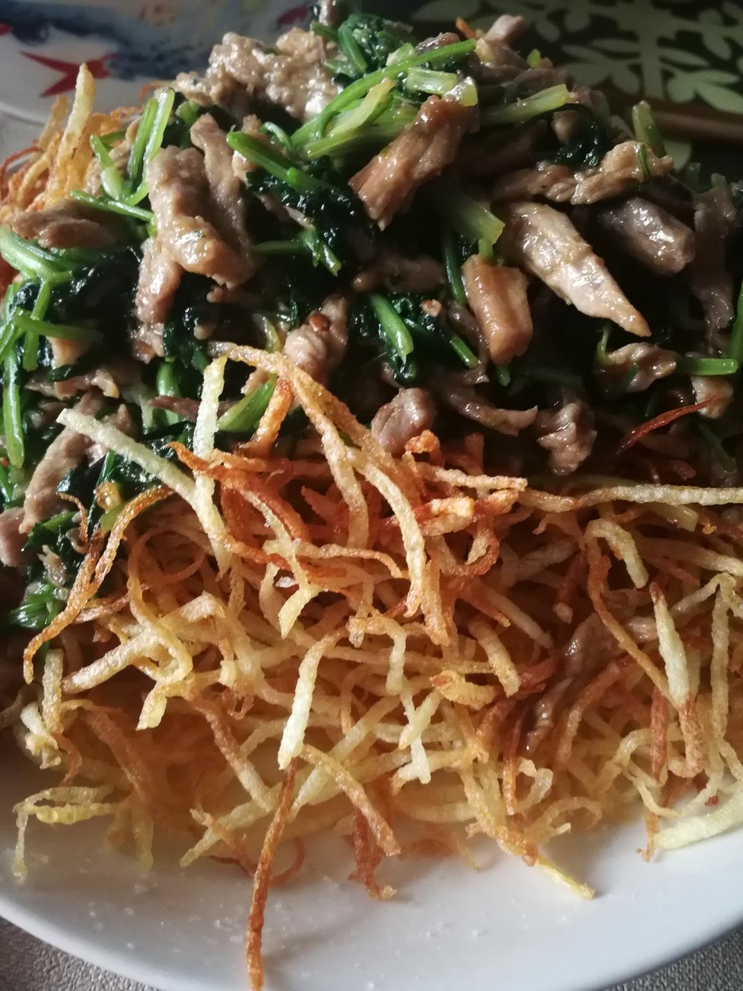 香炸土豆丝