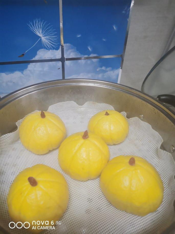 一次性发酵万圣节南瓜馒头，这样做小孩子多吃俩