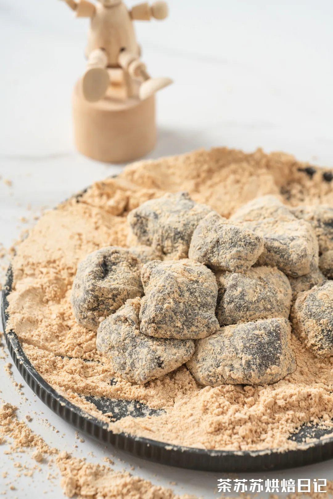 【藕粉麻薯】不用糯米粉也能做麻薯！