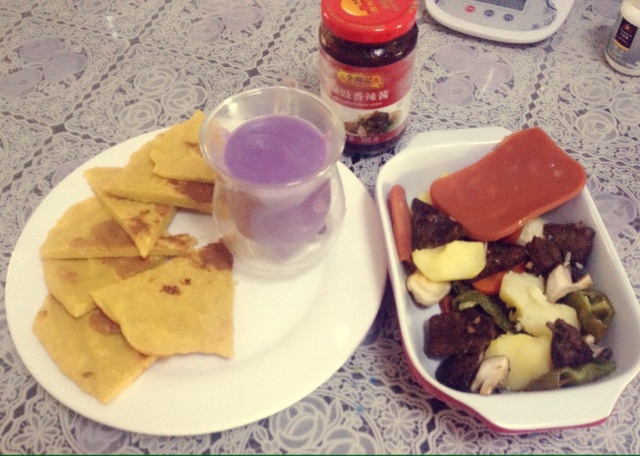 香蕉玉米饼-运动饮食