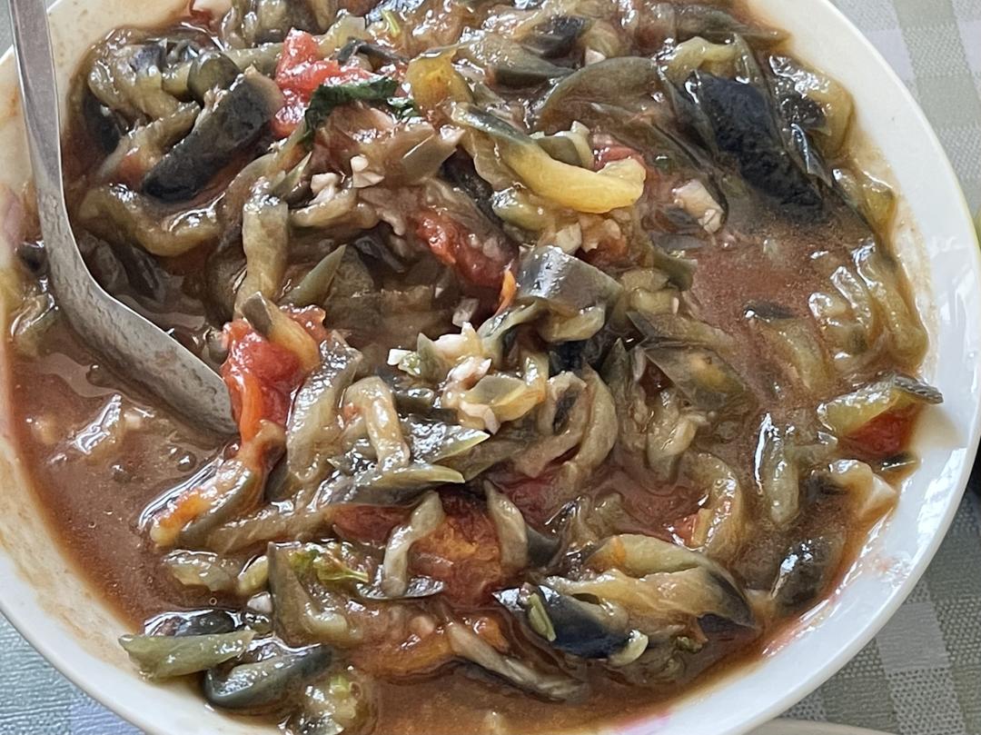 素炒茄丝