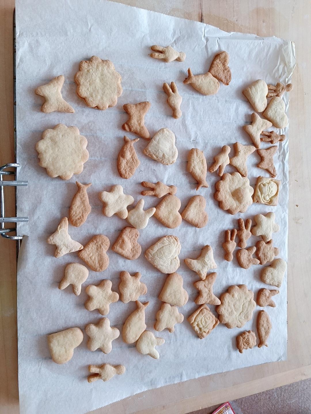 牛奶饼干(无黄油低糖版)