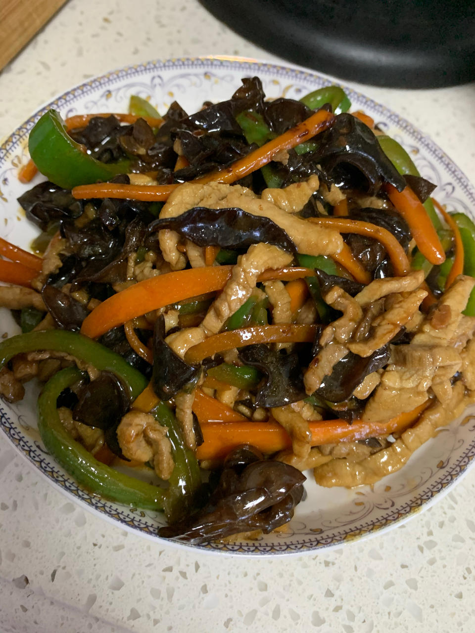 超级下饭鱼香肉丝（不辣版）