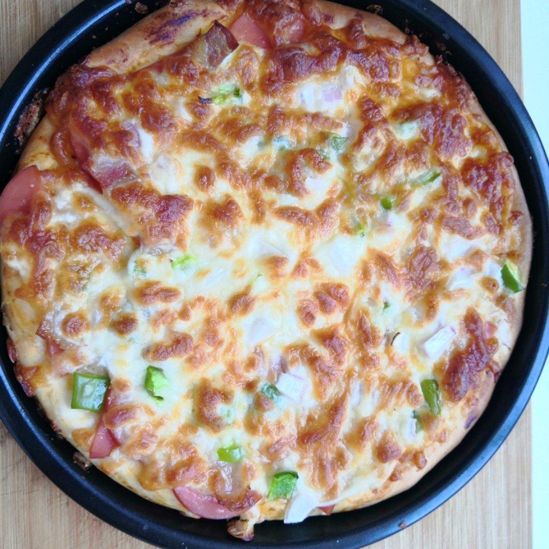 8寸披萨饼皮做法（🉑️厚🉑️薄，🉑️脆🉑️软）4张