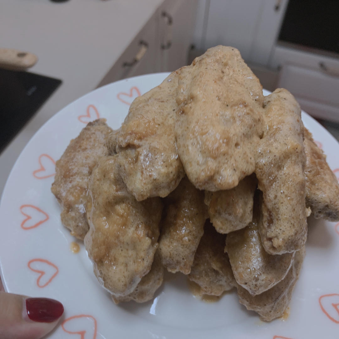 好吃到舔手指的咸蛋黄鸡翅