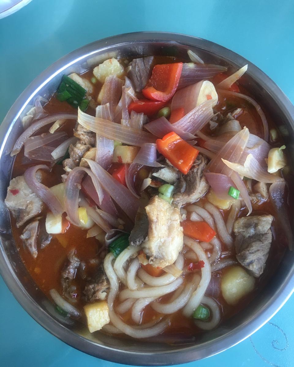 西北黄焖羊肉