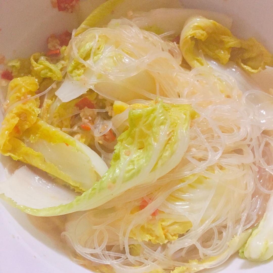 蒜蓉粉丝娃娃菜