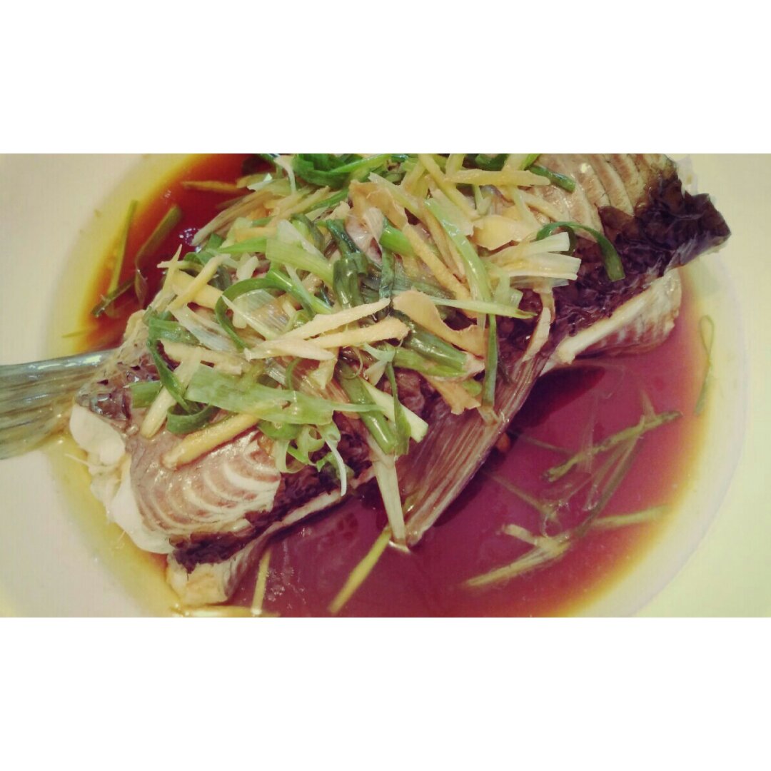清蒸鱼（鲈鱼/多宝鱼/桂花鱼/石斑鱼……）