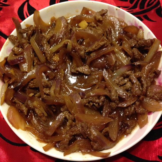 洋葱黑椒牛肉
