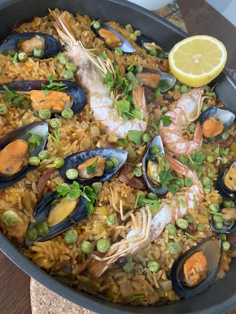 【曼食慢语】Seafood Paella 西班牙海鲜饭